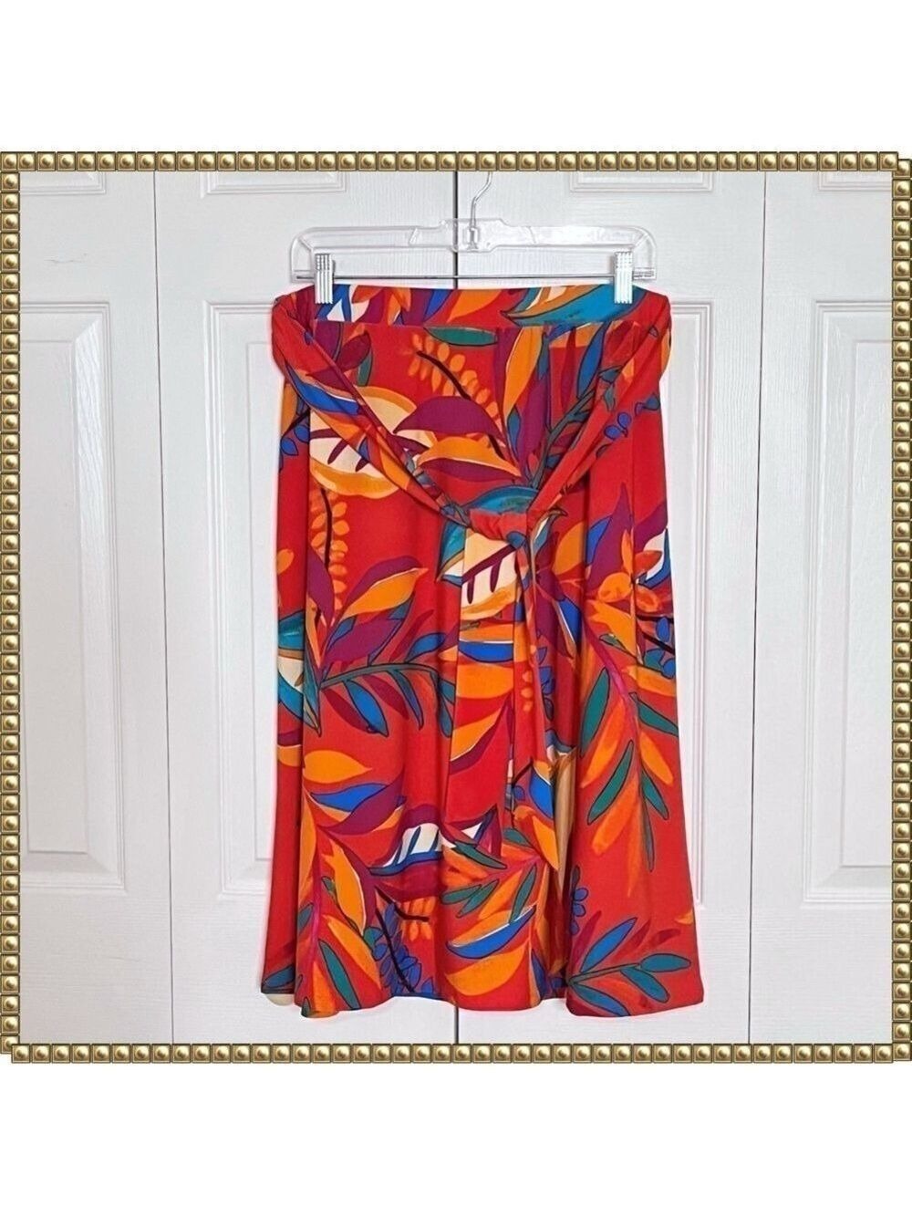 Cupio Tropical Sarong Tie Waist Large XL